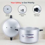 Kitchen King Blaze 50 litre pressure cooker structure – CGRS safety system and construction