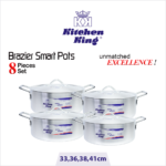 Brazier Smart Pot Set 13-16 Inches | 8-Pcs