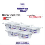 Brazier Smart Pot Set 8-12 Inches | 10-Pcs