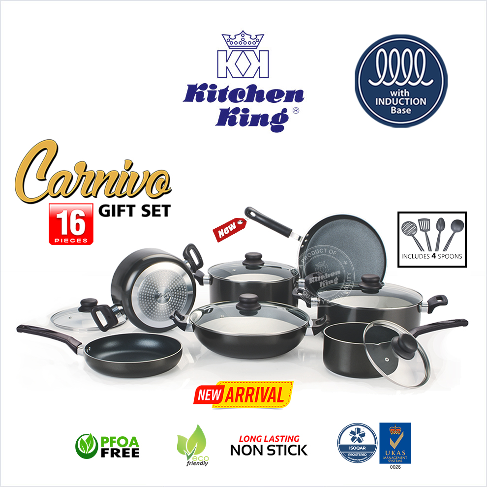 Induction Cooking Pots Gift Set - Induction Cookware in Pakistan Offering all in one gift set of induction cooking pots and pans. Compatible with induction stoves. Induction cookware in Pakistan