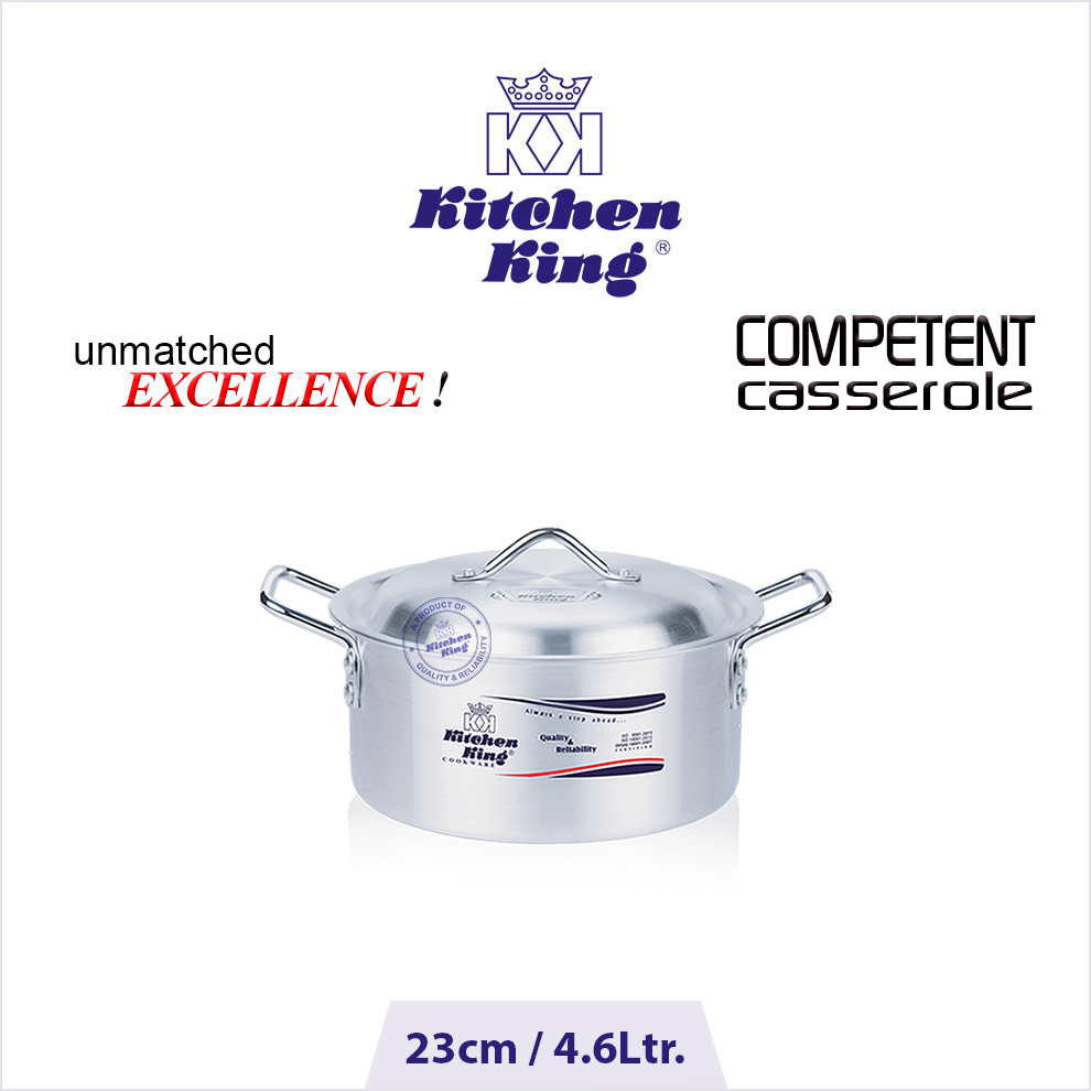 Aluminium cookware. Silver Degchi. Silver cookware price in Pakistan Competent-Casserole-23cm.jpg Aluminium cookware price. Silver Degchi. Silver cooking pot. cooking pot. Silver cookware. Patila set price in Pakistan. Degchi Set. Best cookware in Pakistan.