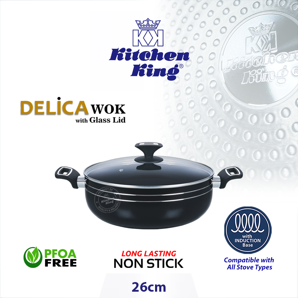 Induction Wok/Karahi in Pakistan | Heavy-Duty Cookware Buy premium induction-compatible wok/karahi online in Pakistan. Perfect for deep frying and curries. Non-stick, heavy-duty, and fast heating. Shop now!