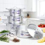 Brazier Smart Pot Set 13-16 Inches | 8-Pcs - Image 4