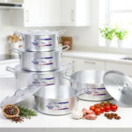 Brazier Smart Pot Set 8-12 Inches | 10-Pcs - Image 4