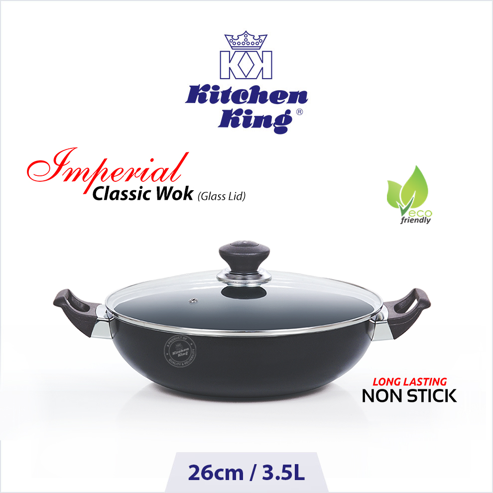 best nonstick cookware imperial classic wok glass lid Imperial-Classic-WOK-26cm-1.webp karahi pan nonstick. nonstick karahi. karahi price in pakistan. nonstick wok with lid. nonstick kadahi price. best nonstick karahi price. non stick wok price.