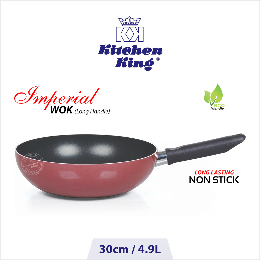 best nonstick cookware Imperial Wok long handle 30cm best nonstick cookware Imperial Wok long handle 30cm