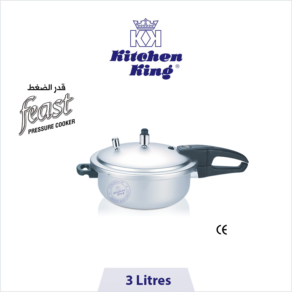3 Litres - Small Pressure Cooker Price in Pakistan Kitchen King cookware offers small pressure cooker for smart size meal. A perfect cookware for couples or small size families.