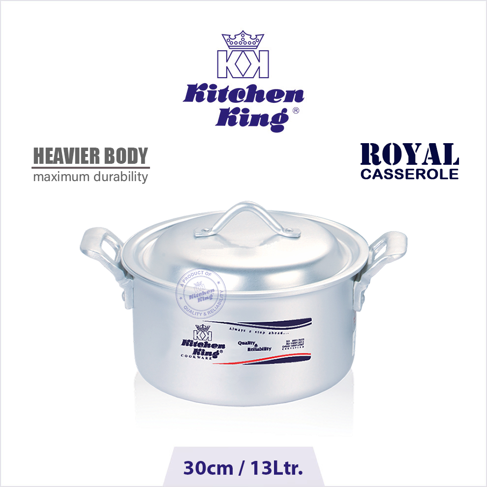 casserole dish. silver degchi. top quality cooking pot. pots and pan Royal-Casserole-30cm.jpg Silver Degchi. Silver cooking pot. cooking pot. Silver cookware. cooking pot price in Pakistan, silver nonstick cookware. quality casserole in Pakistan.