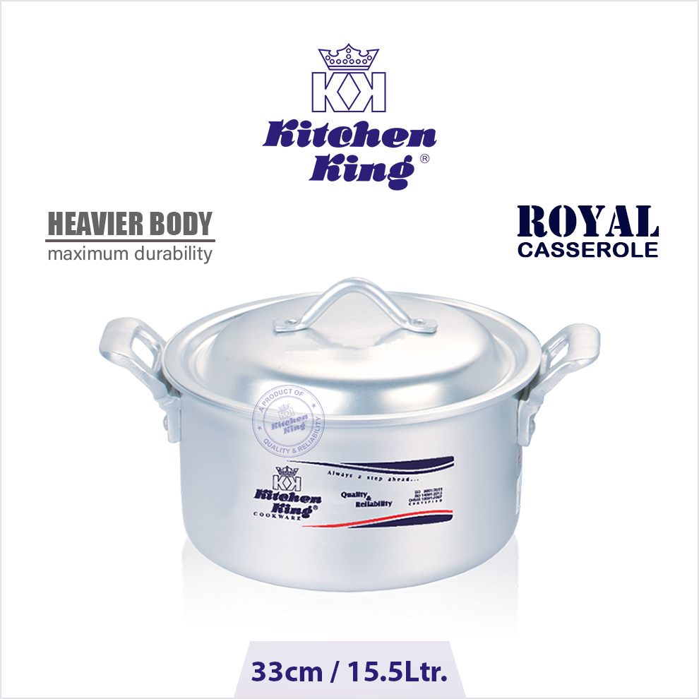 casserole dish. silver degchi. top quality cooking pot. pots and pan Royal-Casserole-33cm.jpg Silver Degchi. Silver cooking pot. cooking pot. Silver cookware. cooking pot price in Pakistan, silver nonstick cookware. quality casserole in Pakistan.