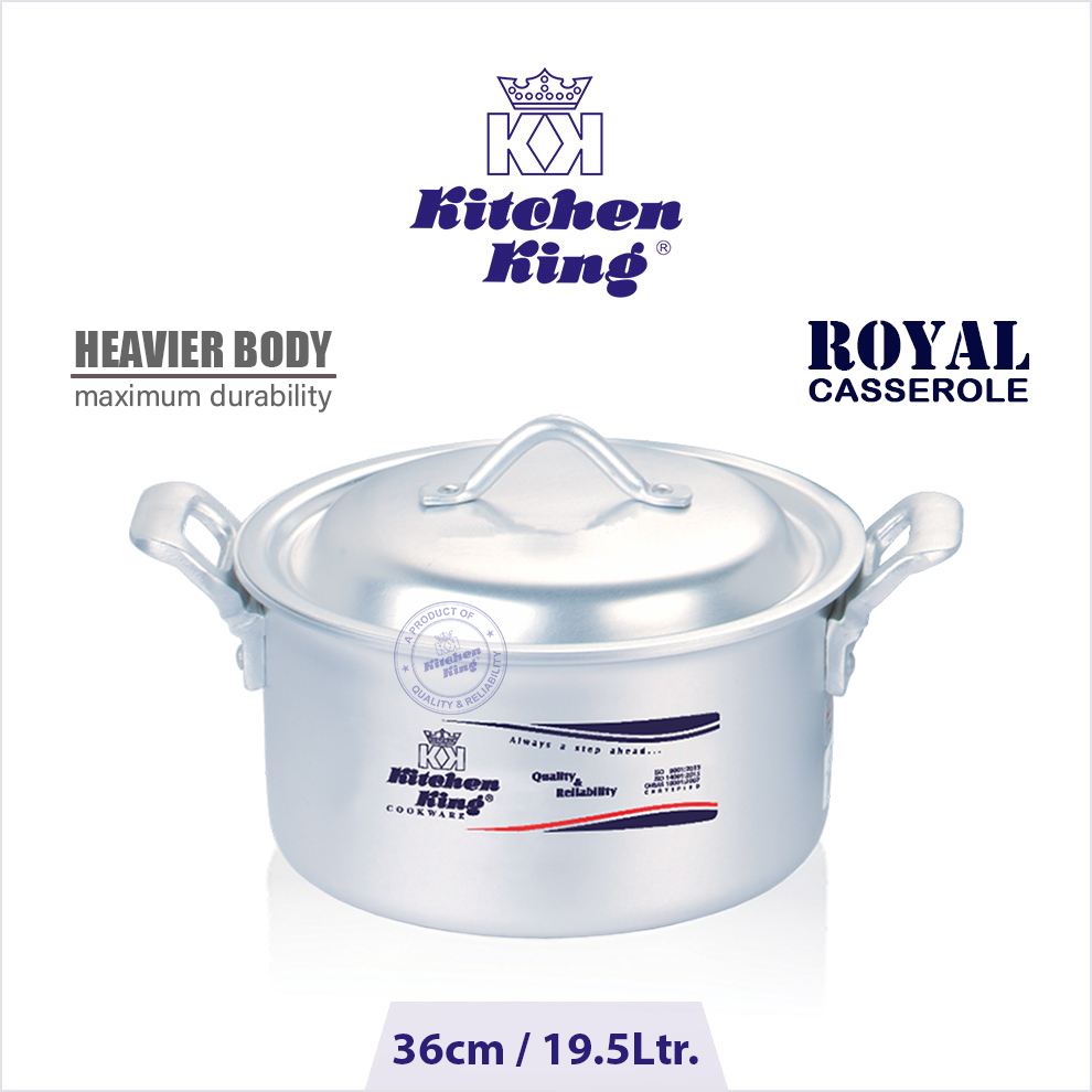 casserole dish. silver degchi. top quality cooking pot. pots and pan Royal-Casserole-36cm.jpg Silver Degchi. Silver cooking pot. cooking pot. Silver cookware. cooking pot price in Pakistan, silver nonstick cookware. quality casserole in Pakistan.