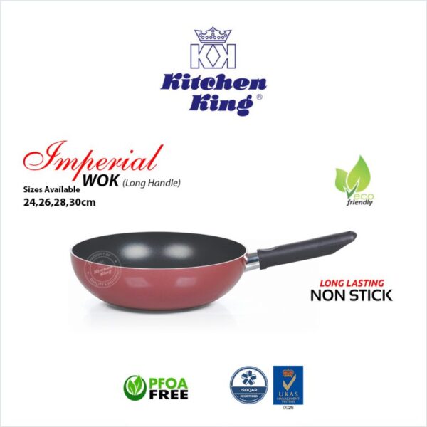 Best quality nonstick Wok/Karahi in Pakistan, kitchen king cookware