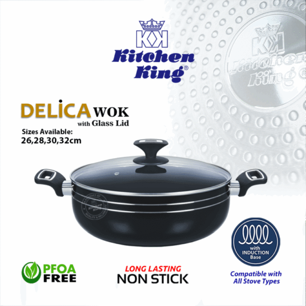 Karahi. Kadahi pan. Karahi pan price. nonstick karahi, non stick cookware set. silver steel karahi. nonstick wok. best nonstick cookware in Pakistan.