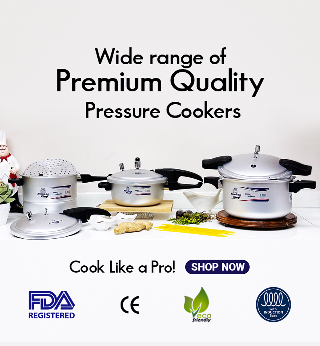 Buy best pressure cooker online in Pakistan. All sizes of karahi pressure cooker and steamers are available.