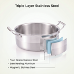Stainless Steel Pro Brazier Pot - Image 2