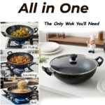 Imperial Classic Wok (Glass Lid) - 36cm - Image 3